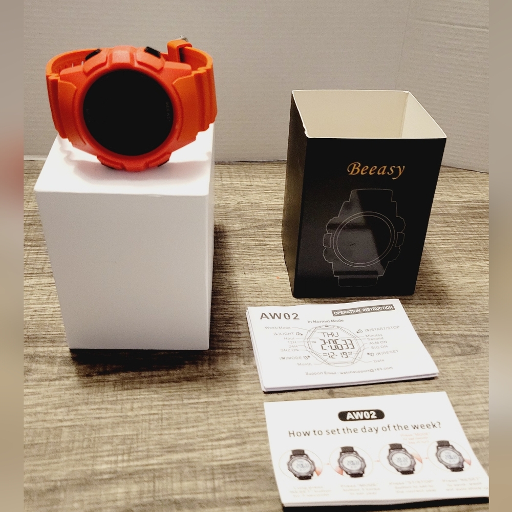 Orange Smartwatch